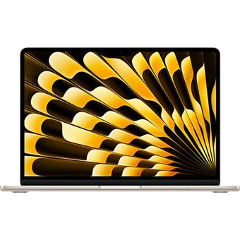 MacBook Air 13": Apple M3 chip with 8-core CPU and 8-core GPU, 8GB, 256GB SSD - Luz das Estrelas