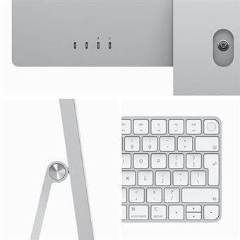 iMac 4.5K 24'' , 2023 , M3 8-core , GPU 8-Core , 8GB , 256GB SSD - Prateado