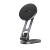 TESLA Baseus T-Space Series Folding Metal Car Mount Magnetic Phone Holder Frost Silver