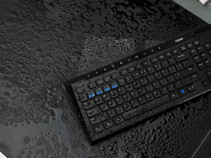 Teclado + Rato rapoo 8210M (wireless - 1600dpi - teclado numérico)