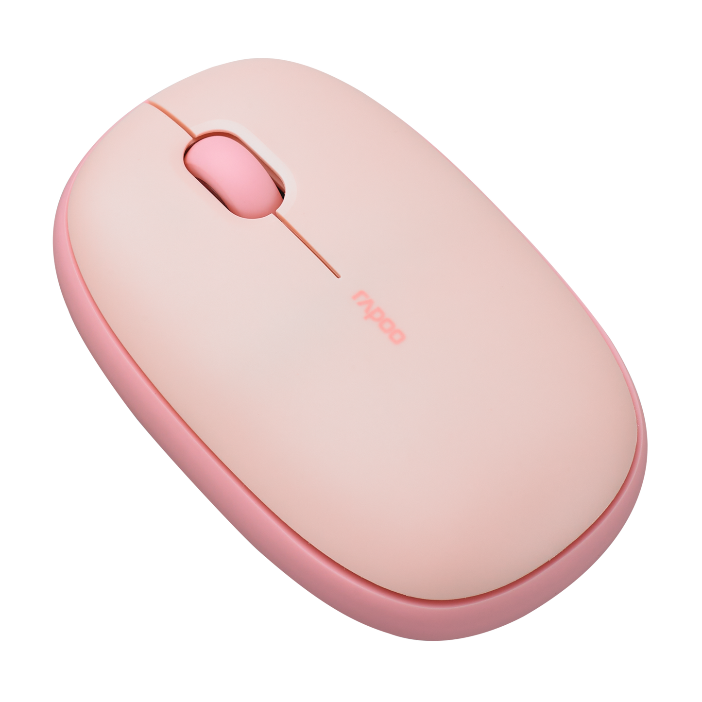 Rato Óptico Rapoo M660 Silent Multi-mode Wireless 1300DPI Rosa