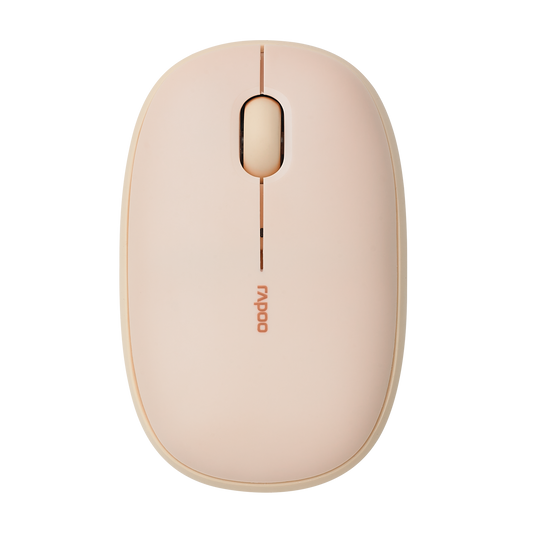 Rato Óptico Rapoo M660 Silent Multi-mode Wireless 1300DPI Bege