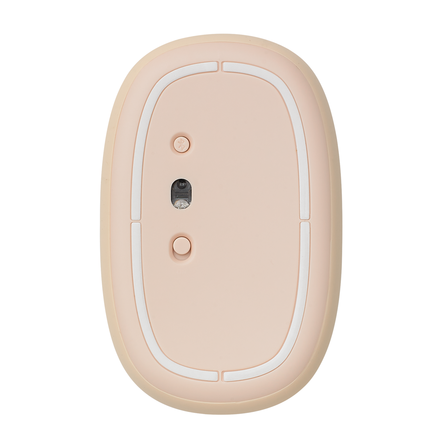 Rato Óptico Rapoo M660 Silent Multi-mode Wireless 1300DPI Bege