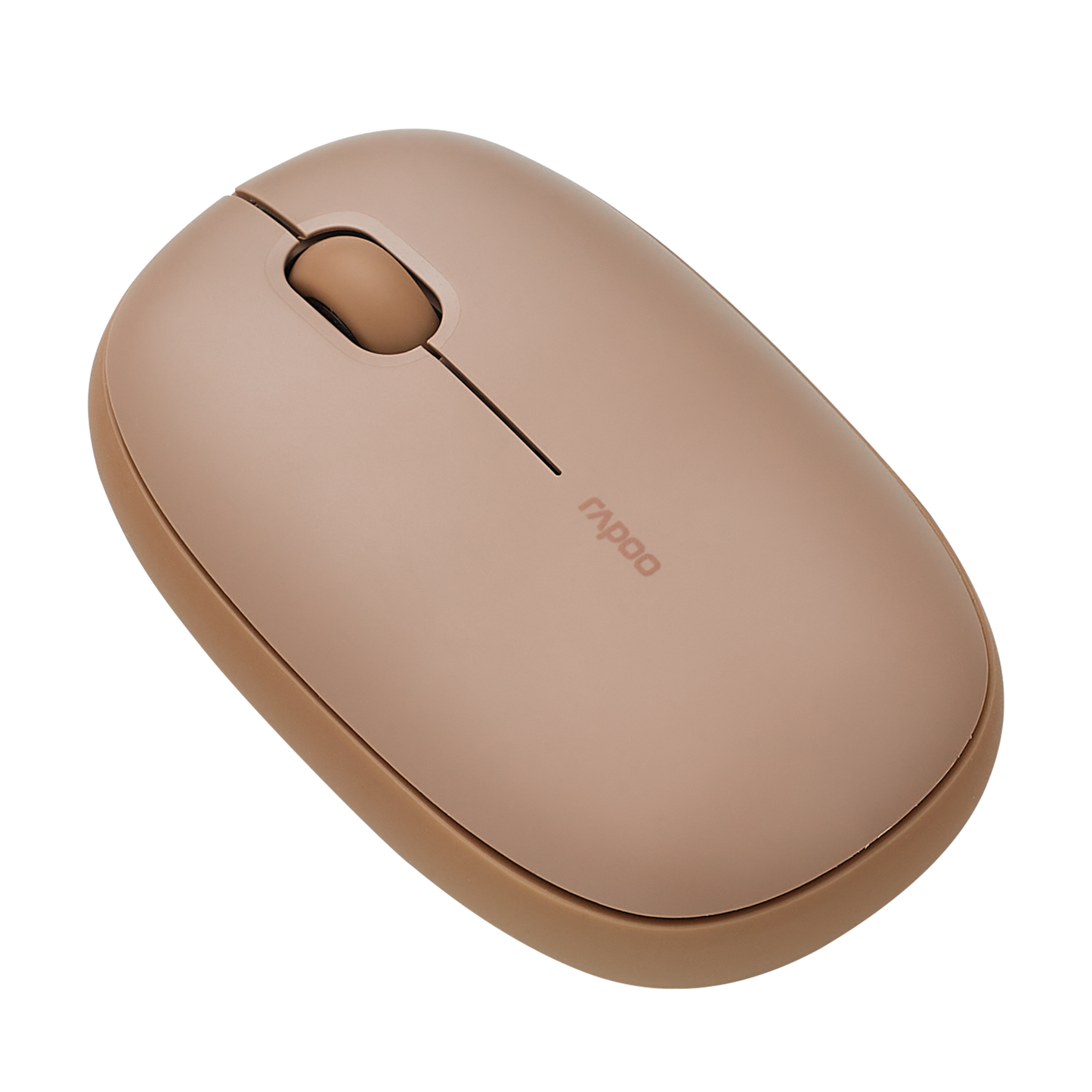 Rato Óptico Rapoo M660 Silent Multi-mode Wireless 1300DPI Castanho