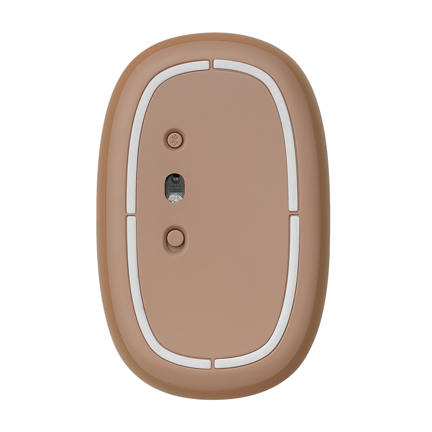 Rato Óptico Rapoo M660 Silent Multi-mode Wireless 1300DPI Castanho