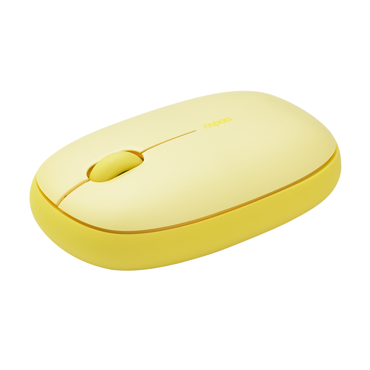 Rato Óptico Rapoo M660 Silent Multi-mode Wireless 1300DPI Amarelo