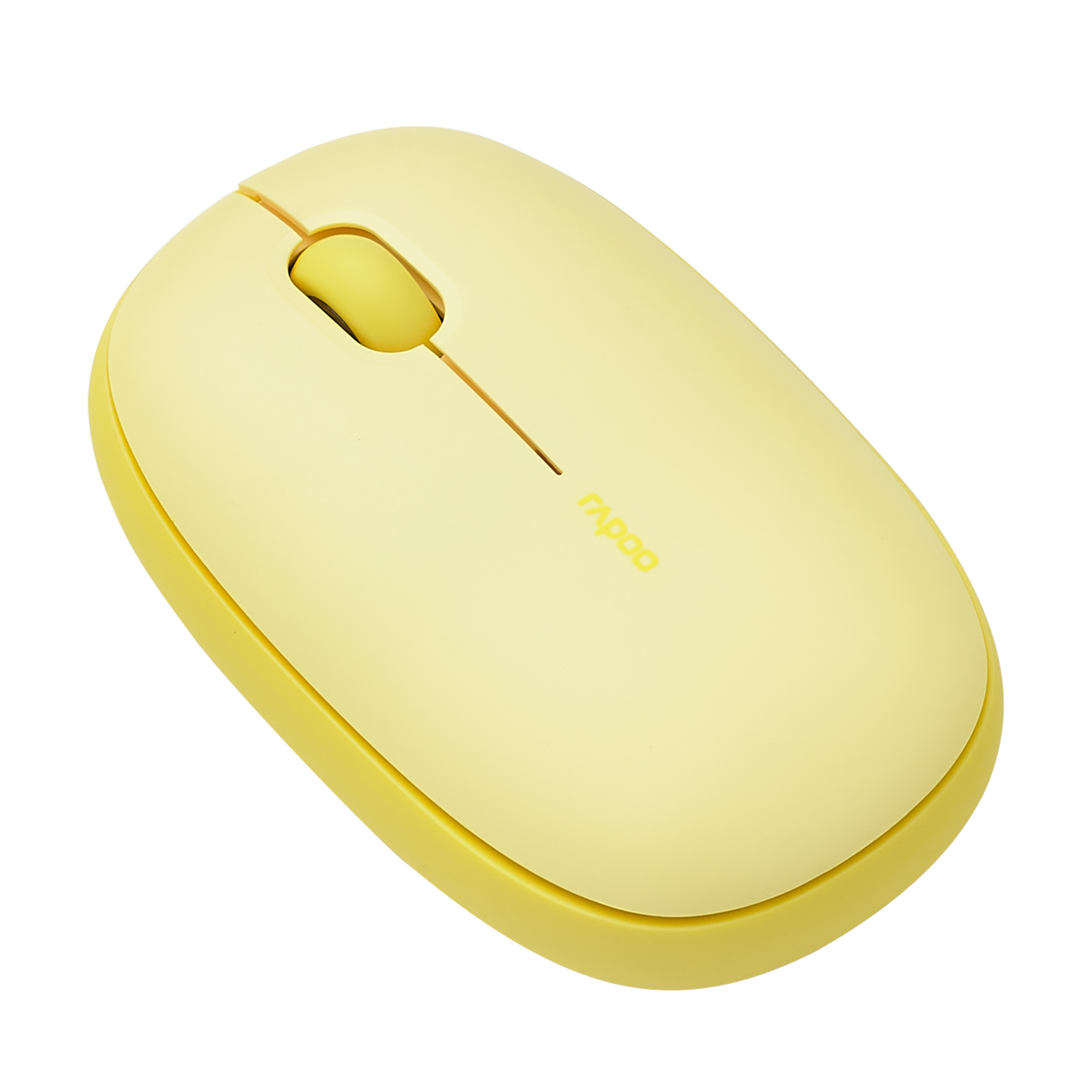 Rato Óptico Rapoo M660 Silent Multi-mode Wireless 1300DPI Amarelo
