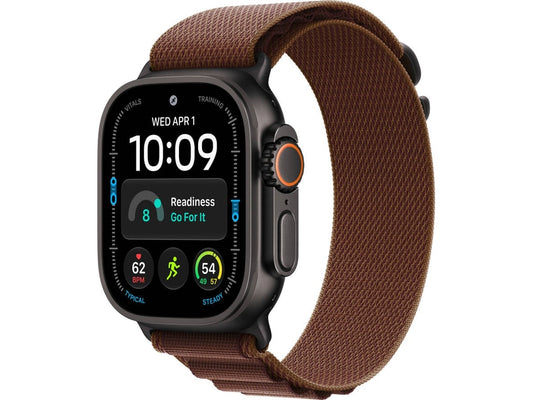 Apple Watch Ultra 4 GPS + Cellular 49mm Preto Titânio com Bordô Alpine Loop
