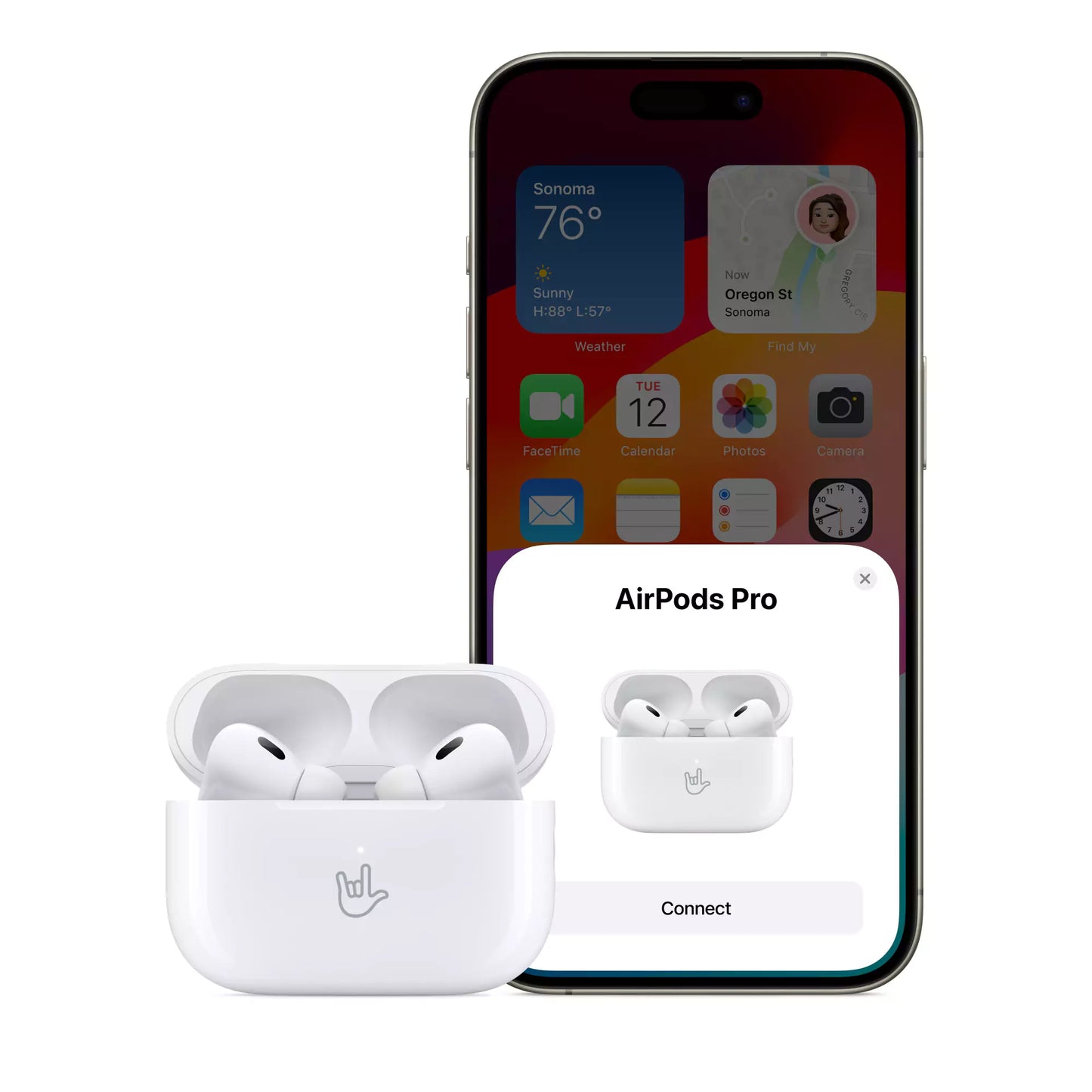 Apple AirPods Pro 2 com caixa de carregamento MagSafe (USB-C)