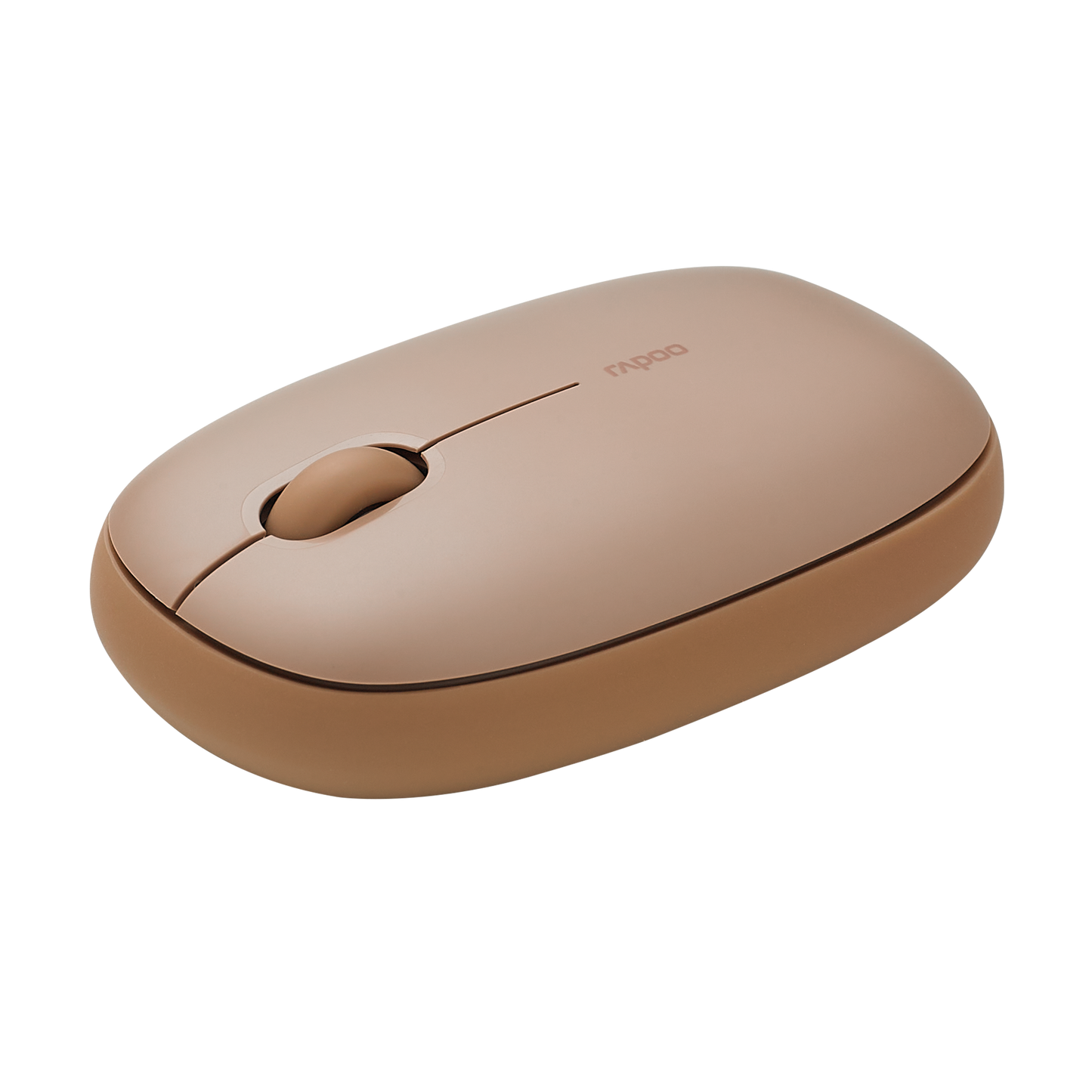 Rato Óptico Rapoo M660 Silent Multi-mode Wireless 1300DPI Castanho