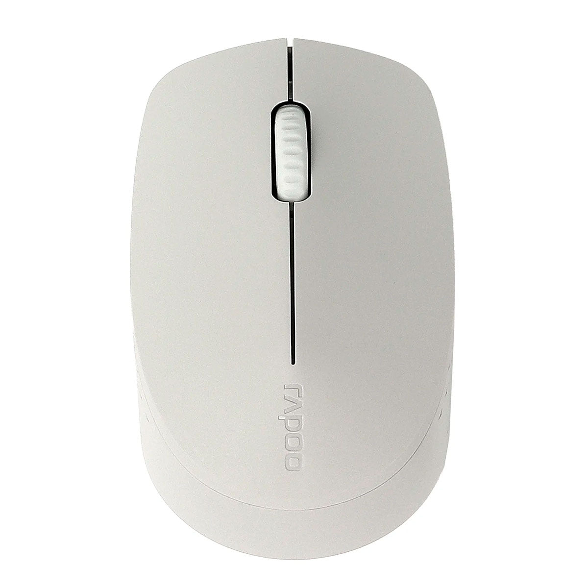 Rato Óptico Rapoo M100 Silent Multi-mode Wireless 1300DPI Light Grey