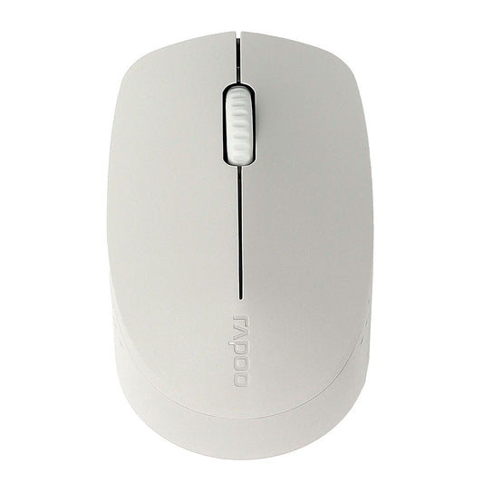 Rato Óptico Rapoo M100 Silent Multi-mode Wireless 1300DPI Light Grey