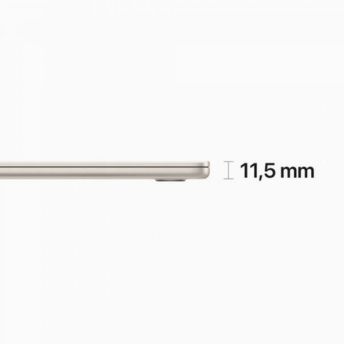 Apple MacBook Air 15" - M2 8-core, 256GB, Touch ID - Luz das estrelas