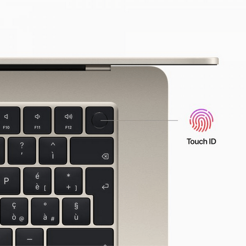 Apple MacBook Air 15" - M2 8-core, 256GB, Touch ID - Luz das estrelas