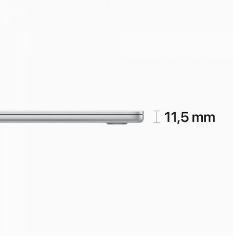 Apple MacBook Air 15" - M2 8-core, 512GB, Touch ID - Prateado
