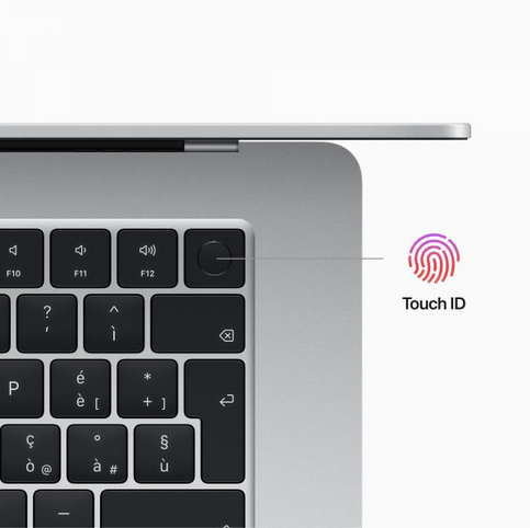 Apple MacBook Air 15" - M2 8-core, 512GB, Touch ID - Prateado