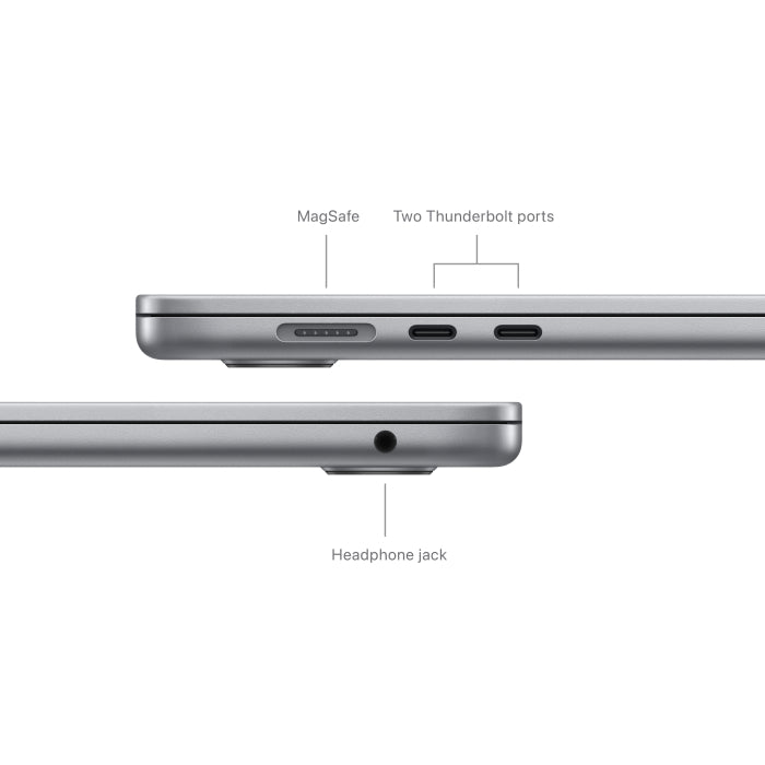 MacBook Air 15": Apple M3 chip with 8-core CPU and 10-core GPU, 8GB, 256GB SSD