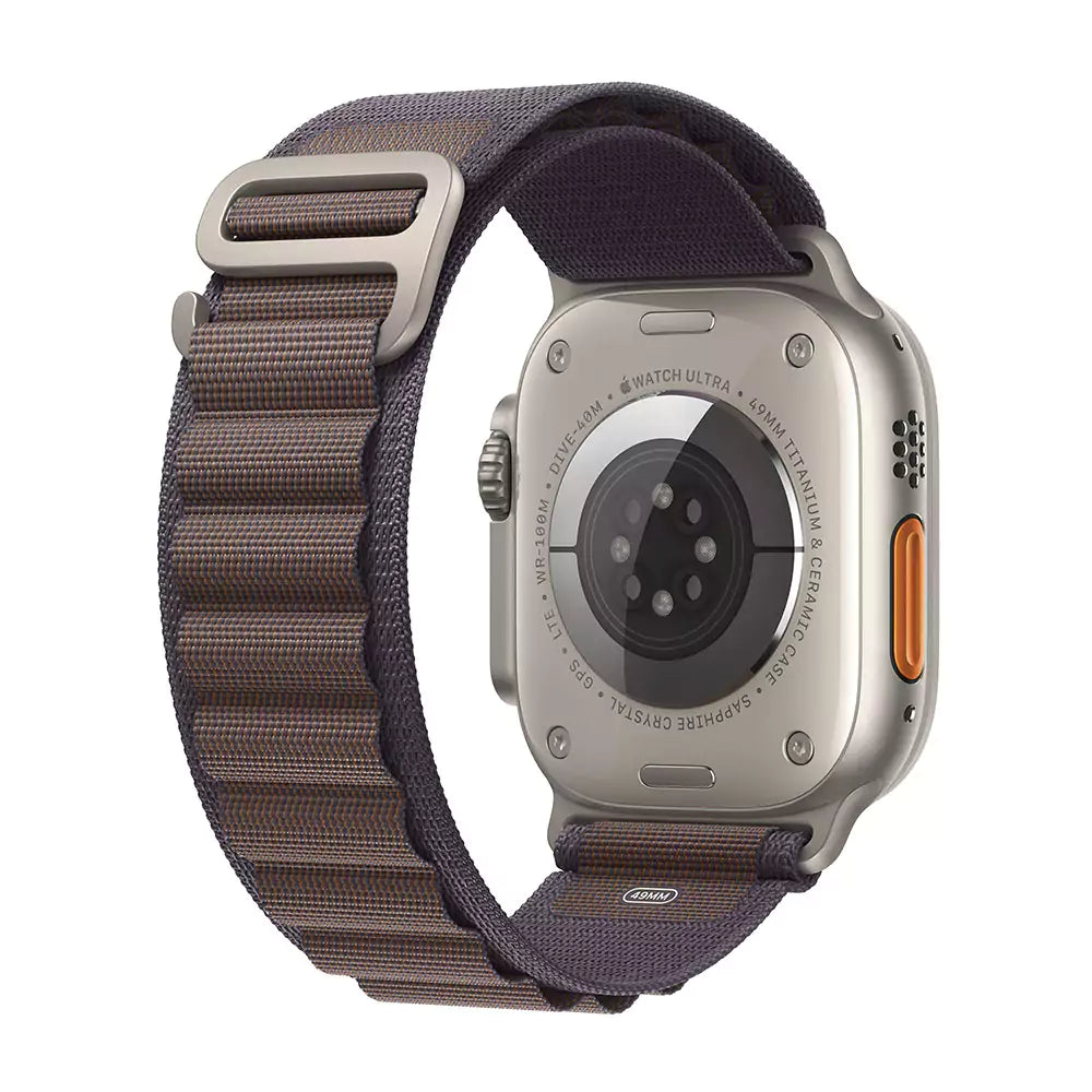 Apple Watch Ultra 2 GPS + Cellular 49mm Titânio c/ Loop Alpine Índigo - Large