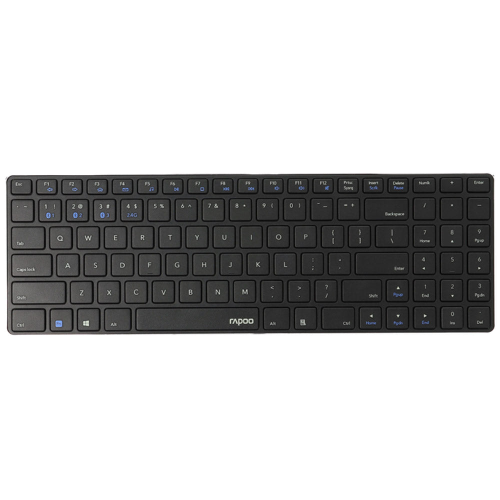 E9100M Multi-mode Wireless Ultra-slim Keyboard Black