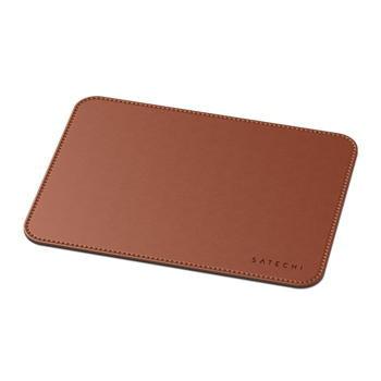 Satechi - Tapete de rato Eco-Leather (Castanho)