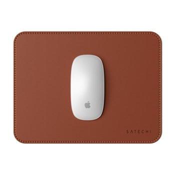 Satechi - Tapete de rato Eco-Leather (Castanho)