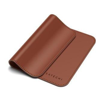 Satechi - Tapete de rato Eco-Leather (Castanho)