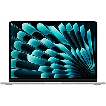 MacBook Air 13": Apple M3 chip with 8-core CPU and 8-core GPU, 8GB, 256GB SSD - Prateado