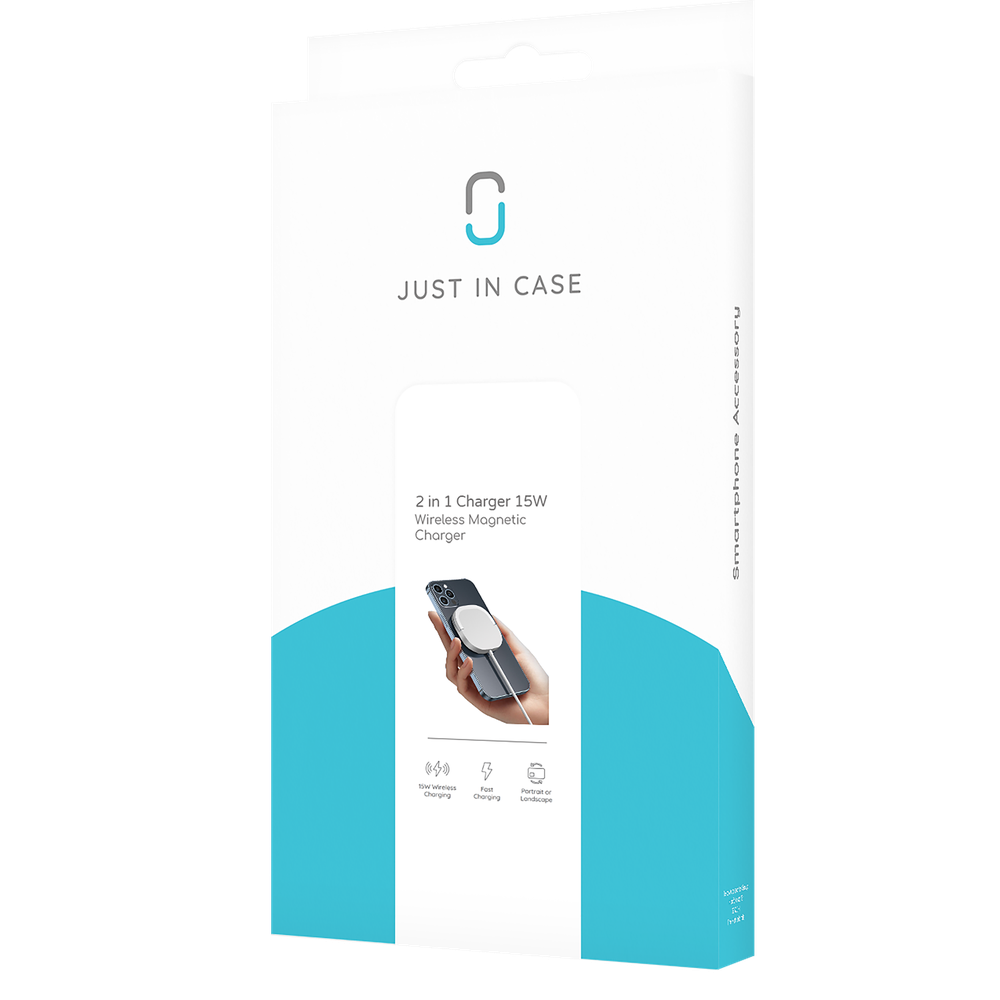 Just in Case Base de Carregamento Magnético - Branco
