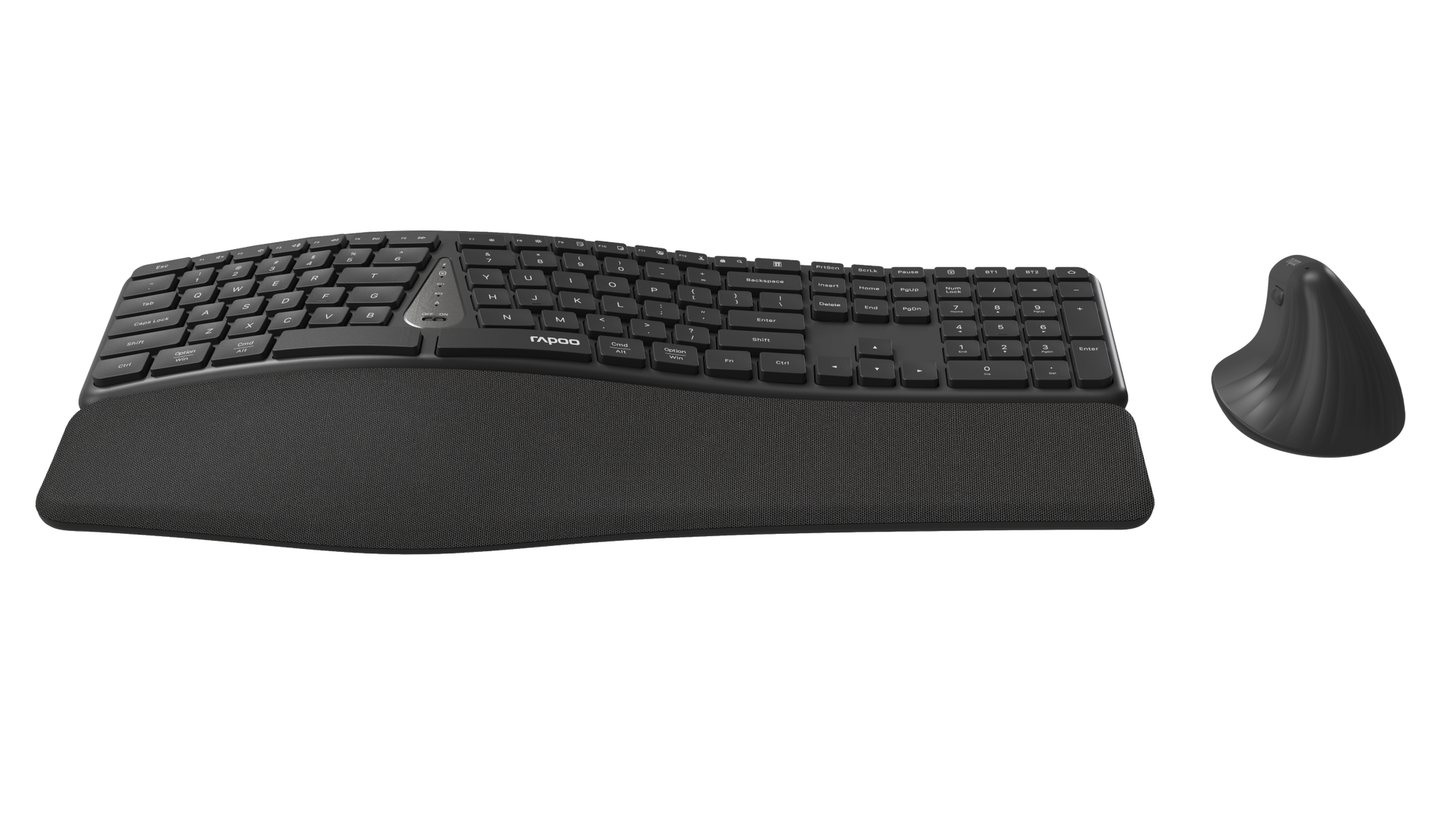 Teclado + Rato Ergonómico rapoo 8810ME (Layout PT) Rapoo