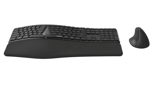 Teclado + Rato Ergonómico rapoo 8810ME (Layout PT) Rapoo
