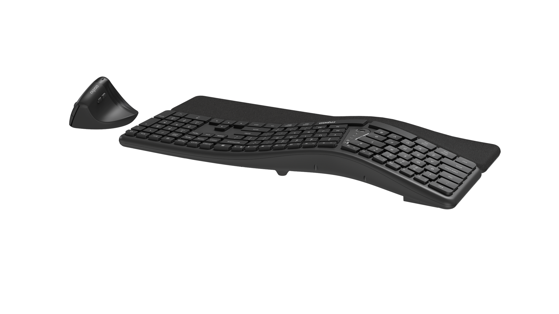Teclado + Rato Ergonómico rapoo 8810ME (Layout PT) Rapoo