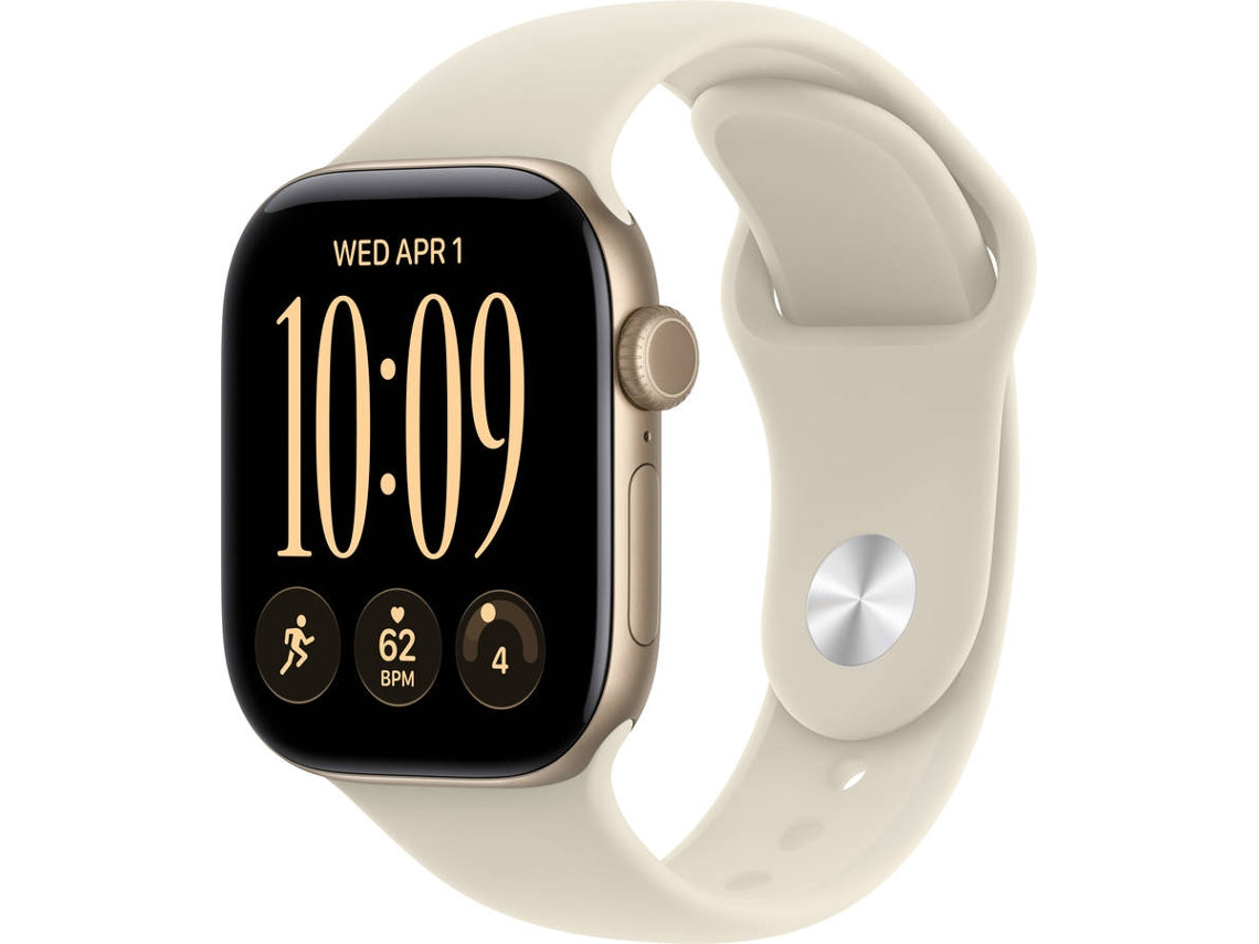 Apple Watch SE 3 GPS 40mm Alumínio Luz das Estrelas Sport Band - Areia