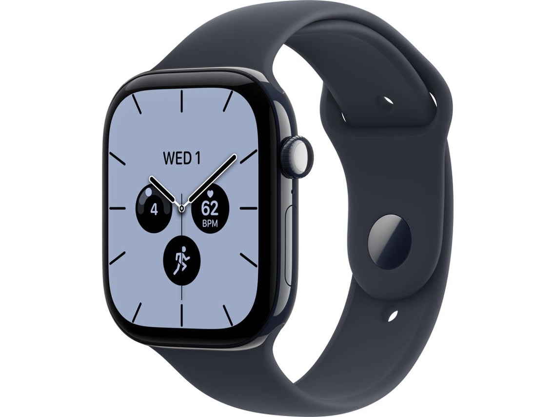 Apple Watch Series 12 GPS + Cellular 42mm Azul Noite Cerâmica com Azul Navy Sport Band