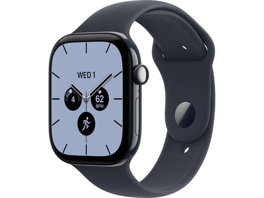 Apple Watch Series 12 GPS + Cellular 42mm Azul Noite Cerâmica com Azul Navy Sport Band