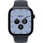 Apple Watch Series 12 GPS + Cellular 42mm Azul Noite Cerâmica com Azul Navy Sport Band