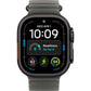 Apple Watch Ultra 4 GPS + Cellular 49mm Preto Titânio com Preto Translúcido Ocean Band