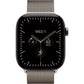 Apple Watch Series 12 GPS + Cellular 46mm Natural Titânio com Natural Milanese Loop
