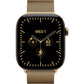 Apple Watch Series 12 GPS + Cellular 46mm Ouro Radiante Titânio com Ouro Radiante Milanese Loop