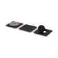 Just in Case Carregador Wireless 15W 3 em 1 Dobrável Preto