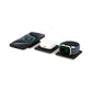 Just in Case Carregador Wireless 15W 3 em 1 Dobrável Preto