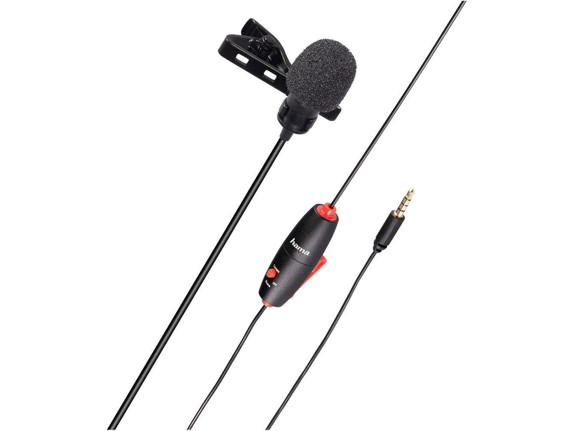 Hama Microfone de Lapela Smart Lavalier para Smartphone 4634