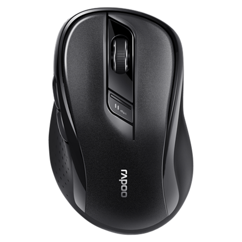 Rato Óptico Rapoo M500 Silent (Bluetooth - 1600dpi) Preto Rapoo