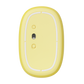 Rato Óptico Rapoo M660 Silent Multi-mode Wireless 1300DPI Amarelo