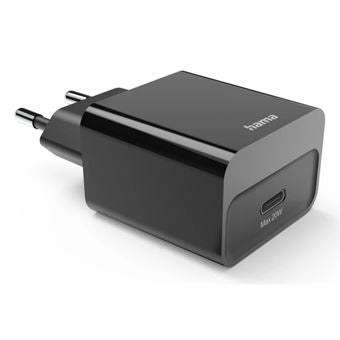 Hama Fast Charger USB-C 20W Black