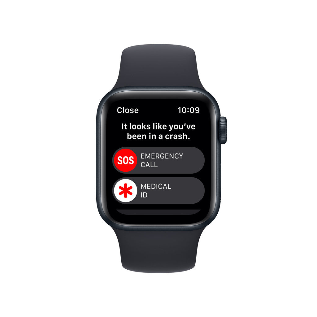 Apple Watch SE GPS + Cellular 40mm Midnight Aluminium Case with Midnight Sport Band - Regular