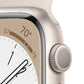 Apple Watch Series 8 GPS 41mm Starlight Aluminium Case with Starlight Sport Band - Regular