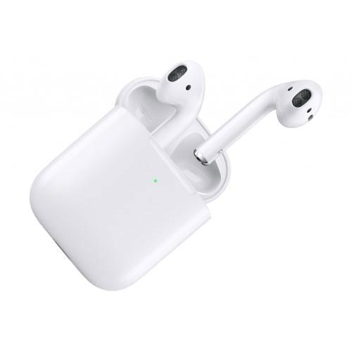 Apple AirPods com caixa de carregamento sem fios