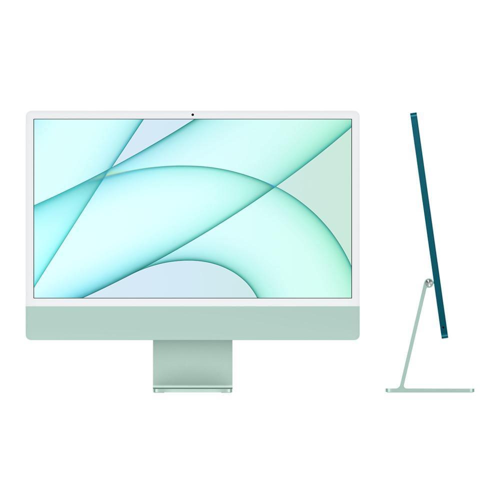 Apple iMac 24" com ecrã Retina 4.5K M1 8‑core, 8GB, 256GB, CPU e GPU 8‑core - Verde
