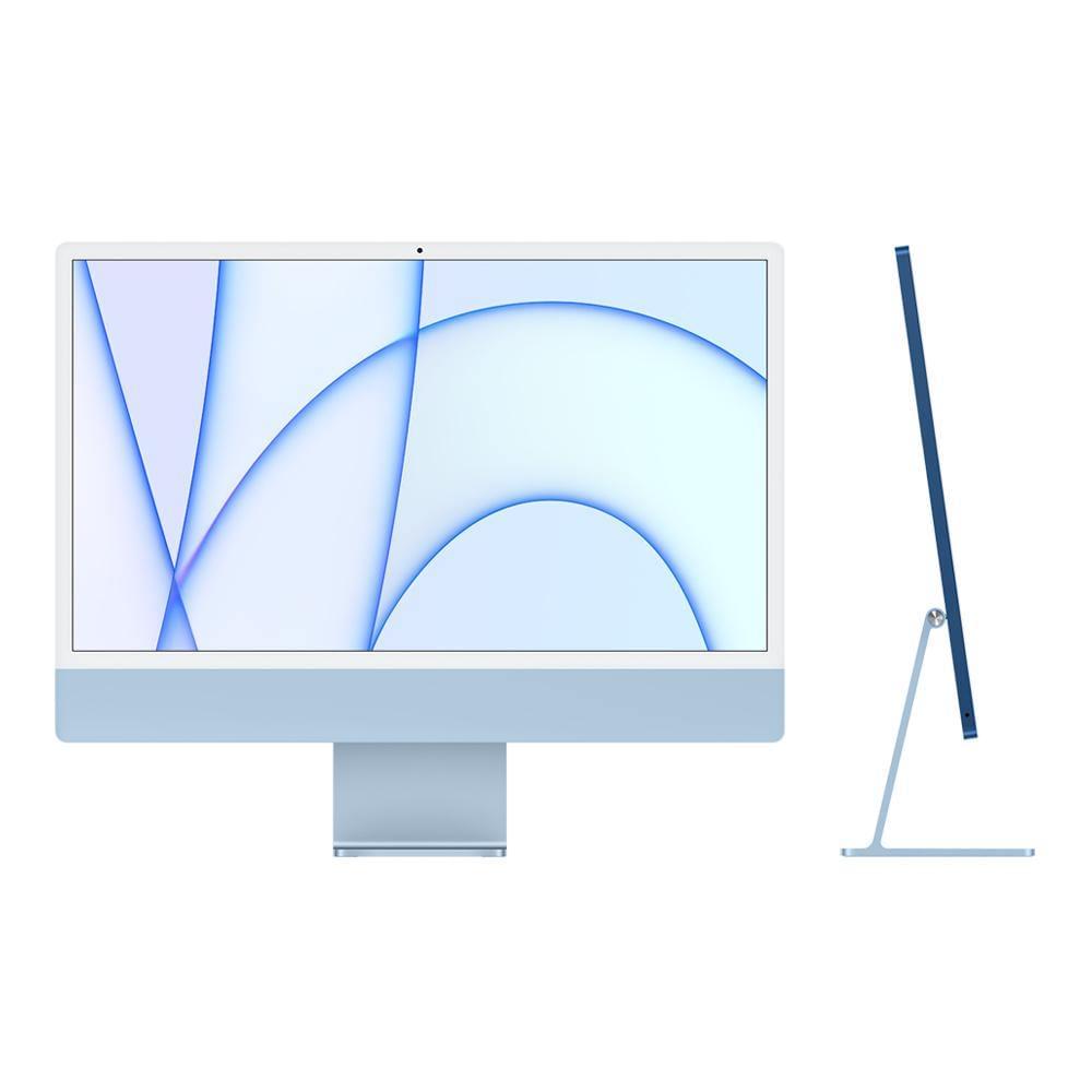 Apple iMac 24" com ecrã Retina 4.5K M1 8‑core, 8GB, 512GB, CPU e GPU 8‑core - Azul