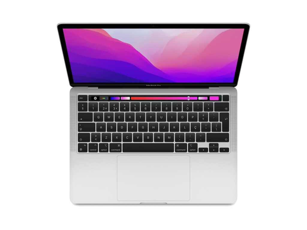 Apple MacBook Pro 13" - M2 8-core, 512GB, GPU 10-core, Touchbar e Touch ID - Prateado